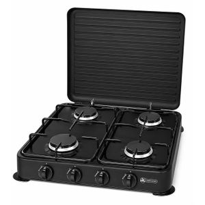 Master Chef  4 Burner Home Cooking Standing Gas Stove with Lid (s)