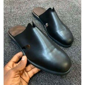 Unique Men's Half Shoe - Black
