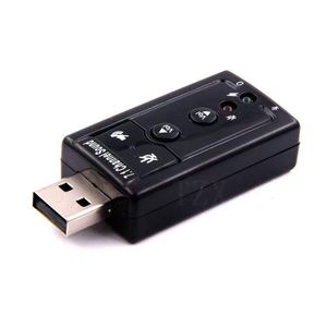 USB Virtual 7.1 Channel Sound Adapter