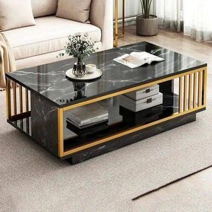 High Quality Exotic Faux Marble (MDF Wood)Centre Table
