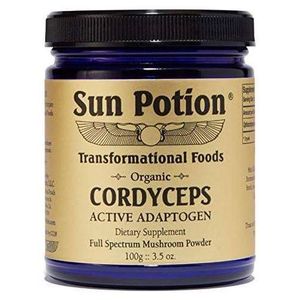 Sun Potion  Cordyceps Mushroom Powder 100 Grams