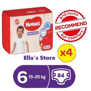 Buy Huggies Ultra Dry Nappy Pants Girls Size 6 (15+ Kg) online at