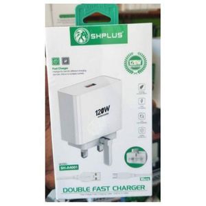 SHPLUS SHPLUS. 120W HYPER DOUBLE FAST CHARGER