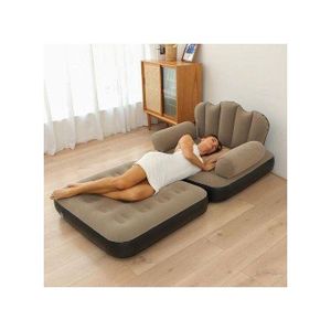 Amazing Inflatable Sofa Adult Lazy Sofa Multifunctional 5 in 1 Inflatable Bed Convenient Beach Sofa Outdoor Foldable Lounge Chair