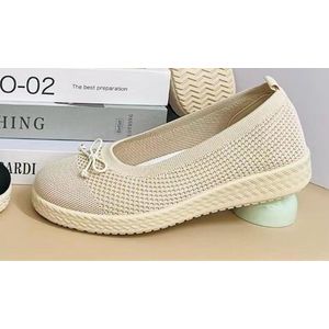 ladies cream can foot wear
