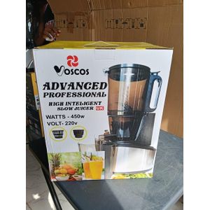 VOSCOS Hands-free advanced commercial juice extractor -black