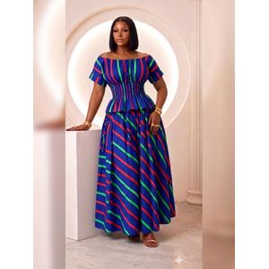 New Fashion Two Piece Set Maxi Skirt And Top