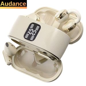 AUDANCE 4 in 1 Wireless Bluetooth Earbuds with Powerbank + 4 Users Sharing –  Earpiece with Mic, Deep Bass Headphones, LED Display Waterproof - Earphone for Samsung, Android Phones/iPhone – Smart Quality Earbuds
