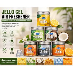 Sameili Jello PureScent Gel Air Freshener Assorted Fragrances (80g)
