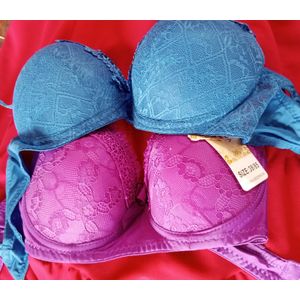 Fashion Dark Blue Set Of Bra And Panties price from jumia in Nigeria -  Yaoota!