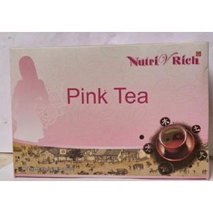 Longrich Pink Slimming Tea For Weight Loss - 15 Tea Bags