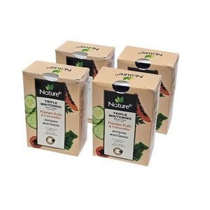 Nature In Hand Nature in triple beauty soap with papaya,kojic & cucumber extract 4pcs