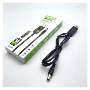 Usb Power Power USB To DC Cable WiFi To Router Powerbank Cord Cable DC 5V To 12V USB Cable Converter Wifi Router (12V)zusb