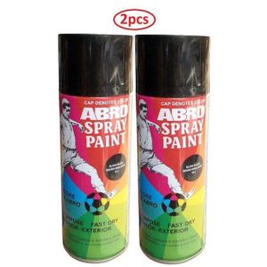 ABRO Black MultiPurpose Spray Paint X 2pcs
