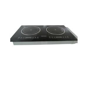 Polystar 75cm 2 Burner Electric Built-In Infrared CookerTop Hob Dual purpose PVJY502GA