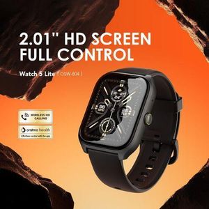 Oraimo Watch 5 Lite 2.01" HD AI-Generated Watch Faces IP68 Wireless BT Calling Smart-Watch