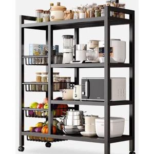 High Quality 4 LAYERS SHELF- Storage Organizer Rack