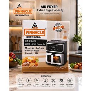 Pinnacle 12L Air Fryer Extra Large Capacity