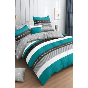 6ft X 6ft Duvet + Blanket With 4 Pillowcases –- Bedding Set,.