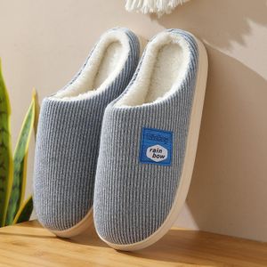 Sky Blue Indoor Slipper For Couple Bedroom Wear