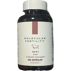 molecular fertility Beef Liver 180 Capsules