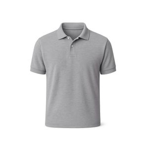 Luxury Collar Neck Polo For Unisex-Grey
