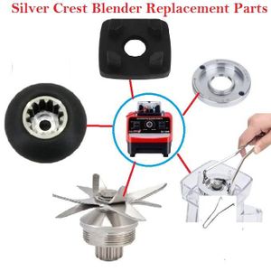 5-in-1 Silver Crest Blender Replacement Kit – Blade, Rubber Base, Coupler, Fixing Plate & Wrench