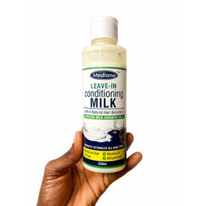 Mediana Leave-In Conditioning  Hair Detangler With Protein, Milk & Essential Oils With 4 Natural Hair Booster S