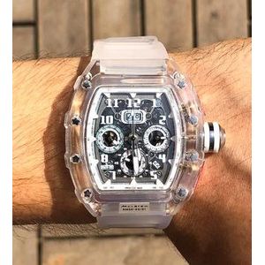 Fancy Combination And Protable Prime Leather Wrist Watch For Rugged Men
