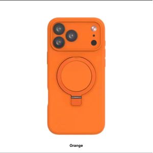 Pouch Shockproof Full-Cover Rotating Magnetic Stand Suitable for Iphone 17 Pro