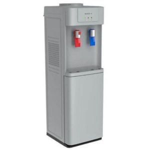 Exclusive Maxi Water Dispenser WD1655S - Hot & Cold Water Dispenser With Bottom Storage Cabinet - Silver Grey