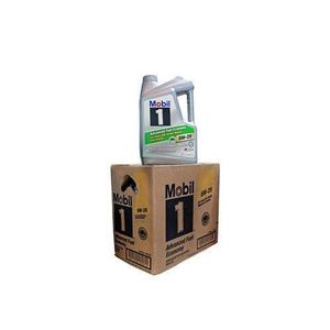 Mobile 1 Advanced Full Synthetic Engine Oil SAE 0W20 (1ctn) 3x5 Us Qt.