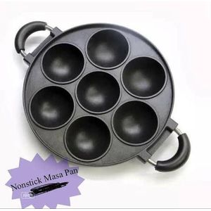 Happy Call 7-In-1 Non-stick Omelette Masa- Cake Pan Plus Cover Lid.