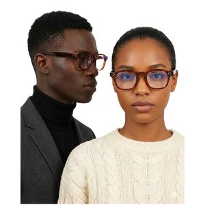 Equinox Collection: Premium Anti-Blue Light Computer Reading Glasses - Leopard Fire