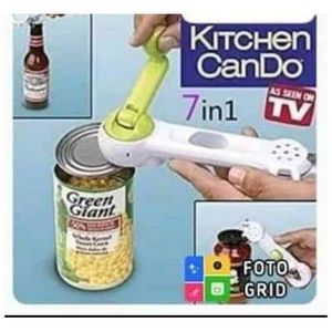 Bottle, Can And Jar Opener Multi-function Kitchen Cooking Tool