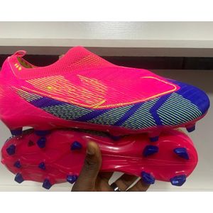 SPORT Men Standard LaceLess Football Boot Pink
