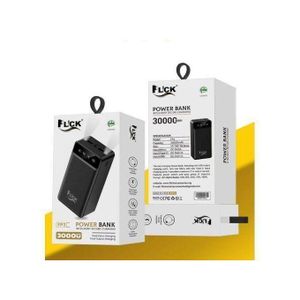 Flick Super Fast Charging 30000mAH Power Bank