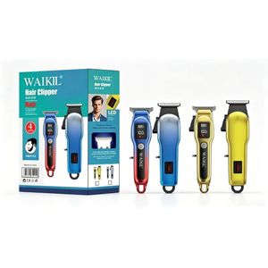Rechargeable Wireless Hair Clipper : Professional  2 in 1 LED Digital Display Trimmer with Adjustable Comb Guards (3mm to 13mm)