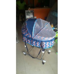 Baby Cradle Bassinet Bed Crib Carriage With Net