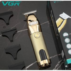 VGR Master Series Hair Clipper Heavy-Duty Rechargeable Barber Machine Professional Electric Hair Trimmer