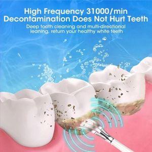 Ultrasonic 2in1 toothbrush sets,Electric tooth Cleaners & teeth plague Remover.