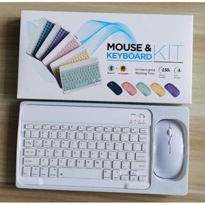 Wireless Bluetooth Keyboard & Mouse Combo – Rechargeable Slim & Silent Universal Compatibility