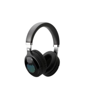 CK129 Wireless Bluetooth Noise Cancelling Headphones – Foldable Stereo Bass Headset with Built-in Mic, Comfortable Over-Ear Design for Music, Gaming & Calls – Black