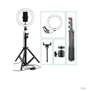 LED 22 INCHES RING LIGHT + 3 HOLDERS AND REMOTE