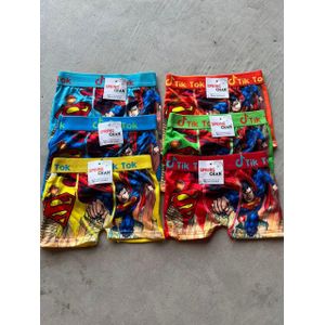 Tiktok boys boxer 6 blue black red