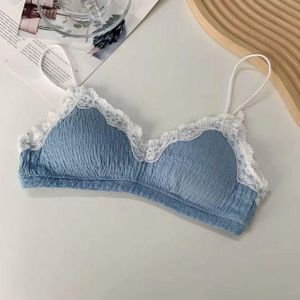 Xiushiren Thick Mold Cup Shaped Padded Bra Double Push Up