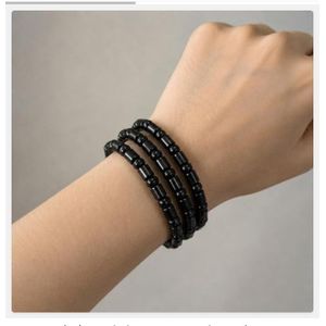Gemat Unisex Braided wrist bead bracelet (3pcs)