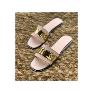Ladies Cover Exquisite Slippers- Nude