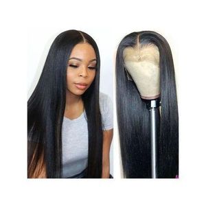 Bliss Hair Natural Black Silky Straight Hair Weave Wig