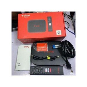 Airtel Airtell Android Smart Tv Box With Inbuilt Router with power bank backup Unlimited